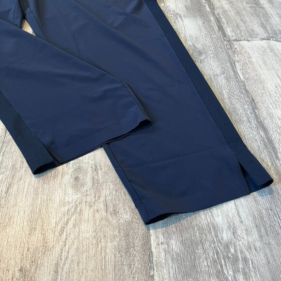 NWOT! Athleta Brooklyn Mid Rise Ankle Pant, Navy Blue, Size 16 - Picture 8 of 15